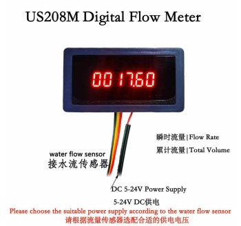 US208M Digital Flow Meter