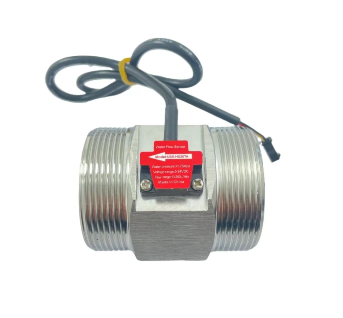 USS-HS20TA 10-300L/min 不锈钢2寸螺纹霍尔水流量传感器